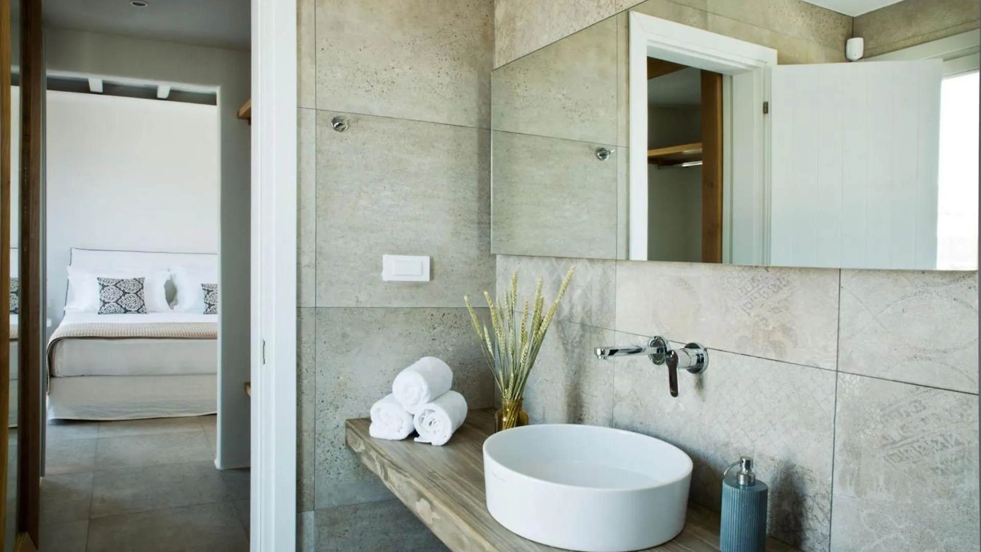 Elegant Mykonos Villa Villa White Satin Private Gym 4 Bedrooms Sea View 图罗斯