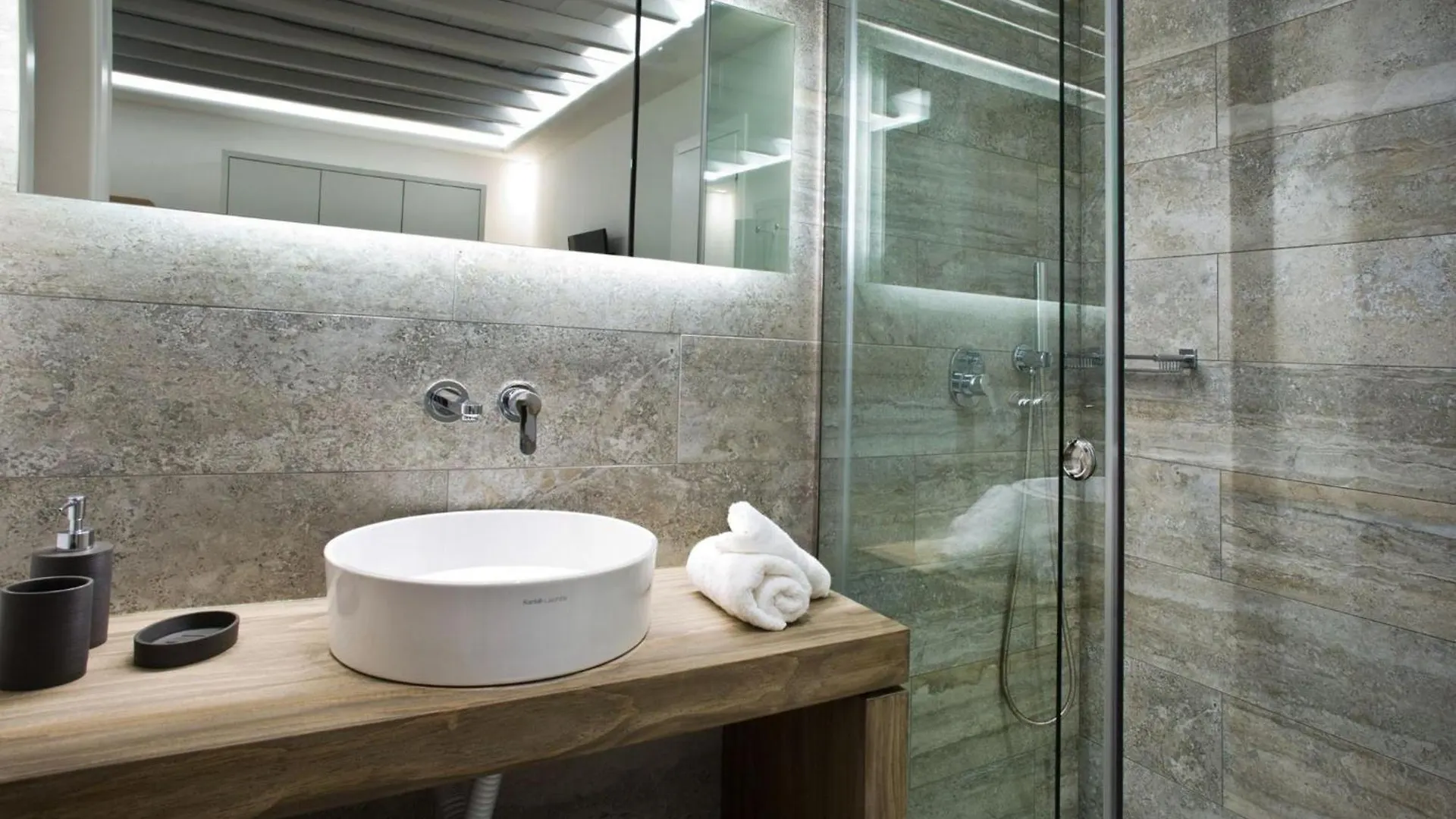 Elegant Mykonos Villa Villa White Satin Private Gym 4 Bedrooms Sea View 图罗斯